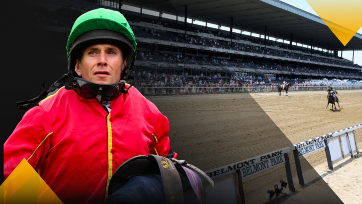 Ryan Moore and Belmont Park horse racing